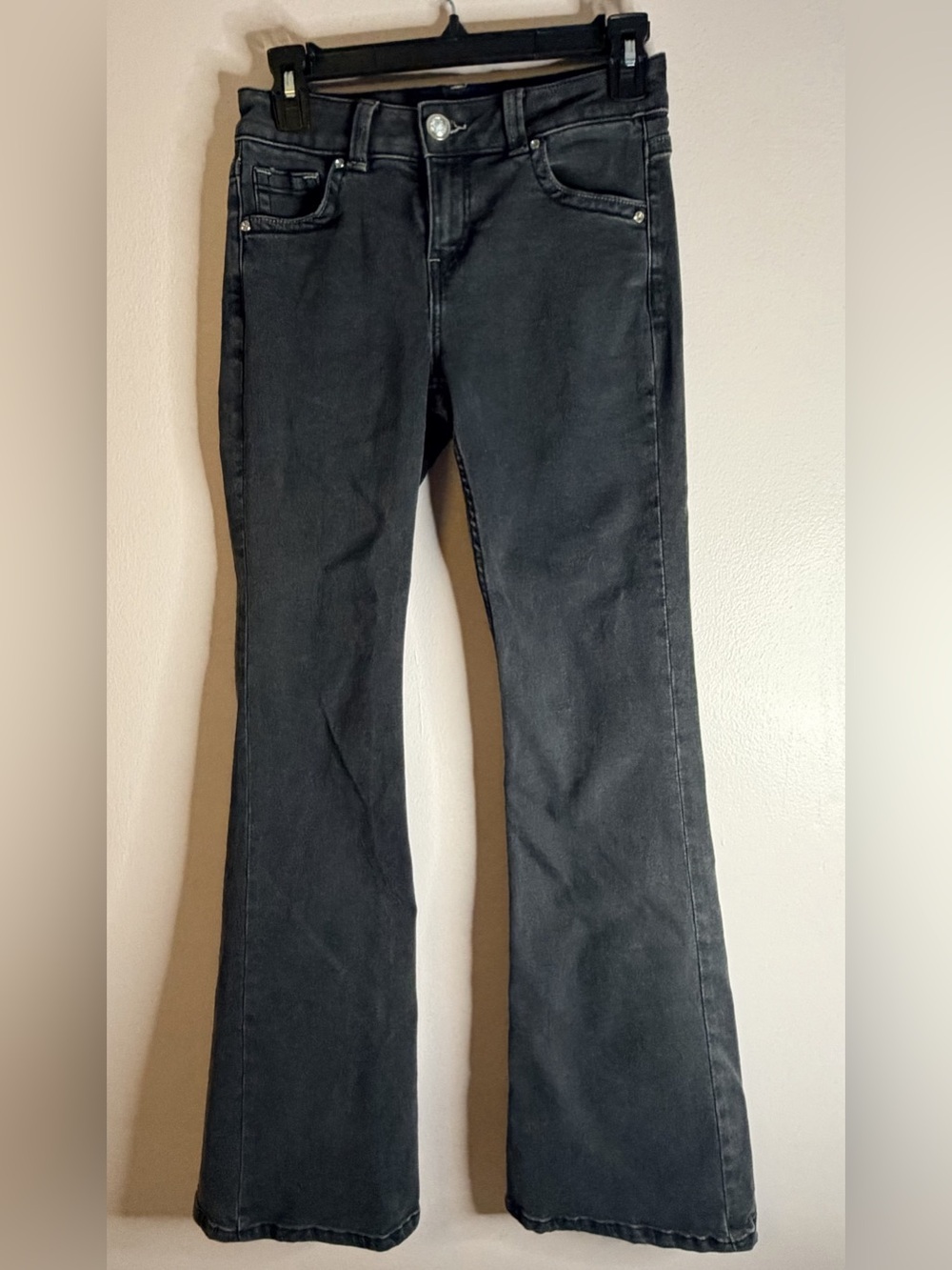 Divided H&M Women's Flare Jeans in Gray size 2